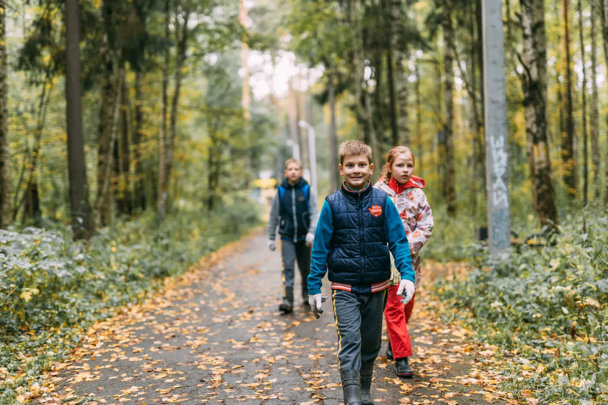 Момент заботы о диких животных